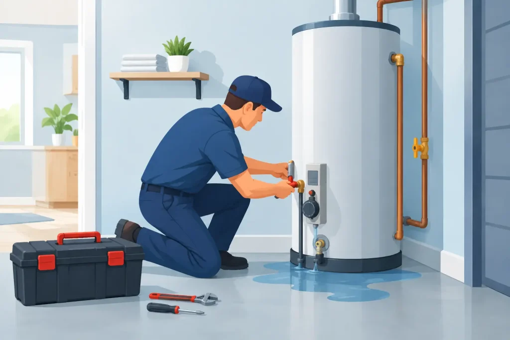 Same Day Water Heater Repair When It Can’t Wait
