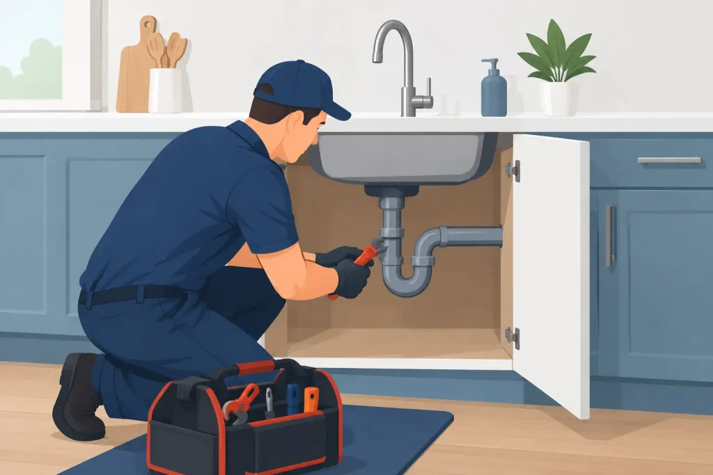 When to Call a Clogged Kitchen Sink Plumber